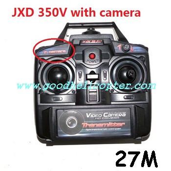 jxd-350-350V helicopter parts transmitter (27M 350V) - Click Image to Close